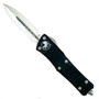Microtech 138-4 Troodon D/E OTF Auto Knife, Satin Blade FRONT VIEW