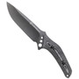 Smith & Wesson SWF4LM Fixed Blade Knife, Micarta Handle, Black Blade