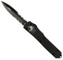 Microtech Tactical UTX70 D/A OTF Knife, D/E, Serr. DLC Blade, MT147-2T