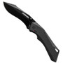 Schrade Black Shiznit Assist Knife, Black Blade