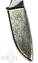 David Lang Custom Mini Fixed Blade, Pearl Handle, Silver Sheath