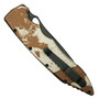 Piranha Desert Camo Predator Auto Knife, CPM-S30V Black Blade, Clip View