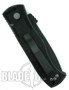 Pro-Tech Emerson Knurl Grip CQC7 E7T08 Tanto Auto Knife, 154CM Black Combo Blade