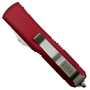 Microtech 231-10APRD Red UTX-85 S/E OTF Auto Knife, Apocalyptic Stonewash Blade
