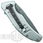 Silver Bullet Spring Assisted Knife, Bead Blast Part Serrated Blade