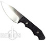 Brous Blades Threat Fixed Blade Knife, Satin D2 Blade