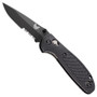 Benchmade 556SBK Mini Griptilian Folder Knife, 154CM Black Combo Blade