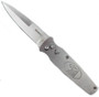 Silver Eagle Automatic Knife, Bayonet Satin Blade
