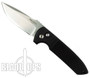 Pro-Tech LG205-S Knurl Grip Rockeye Auto Knife, CPM-154 Satin Blade