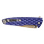 Gerber 30-001354 Blue One-Flip Flipper Knife, Gold Blade