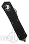 Microtech Executive Scarab Out the Front Knife, Black Double Edge Blade, Limited Run, MT109-1