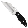 Spyderco Ronin 2 Fixed Blade Knife, Plain Edge CTS BD1 Blade FRONT VIEW