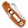 Spyderco Orange Rescue 79MM Manual Folder Knife, Spyderedge, C45SOR