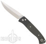 Pro-Tech Brend Auto 1 Knife, Plain, Satin Blade, G-10 Inlay