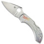 Spyderco Dragonfly Tattoo Knife, Plain Blade, C28PT