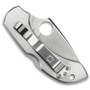 Spyderco Dragonfly Tattoo Knife, Plain Blade, C28PT REAR VIEW