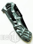 Smith & Wesson Black Ops Spring Assist Knife, Gunmetal Blue Handle, Tactical Black Tanto Point, SWBLOP3TB