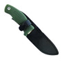 Schrade Old Timer 1141OT Safe-T-Grip Outfitter Fixed Blade Hunting Knife, Green Handle