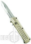 Joker's Wild OTF (Cupid Clone) Knife, Champagne