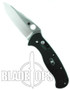 Spyderco Citadel Auto, Plain Edge Blade
