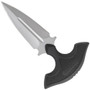 Schrade SCHF54 Push Dagger Fixed Blade Knife, Bead Blast Blade