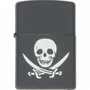 Zippo Jolly Roger. Matte Black