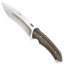 SOG Large Kiku Fixed Blade Knife, Satin Plain Tanto Blade