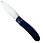 Piranha Blue Toxin Auto Knife, 154CM Mirror Blade