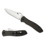 Spyderco Bradley Folder 2 Knife, Carbon Fiber/G-10, M4 Steel
