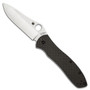 Spyderco Bradley Folder 2 Knife, Carbon Fiber/G-10, M4 Steel