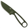 ESEE Knives OD Green Izula Fixed Blade Knife, Survival Kit, 1095 Carbon OD Green Blade