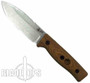 Survive! Knives GSO 4.1 Knife, Brown Micarta Handle, M390 Blade, Coyote Sheath