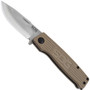 SOG TM-1001 Sand Terminus Non-Locking Folder Knife, CTS-BD1 Satin Blade