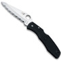 Spyderco Pacific Salt Lockback Knife, H1 Steel Spyderedge Blade