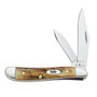 Case Stag Peanut Knife, Clip and Pen Blades