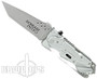 Schrade Nitro MAGIC Spring Assist Tanto Knife, Silver Plain Edge