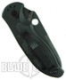 Spyderco Embassy Auto Knife, Tactical Black Blade, Part Serrated, C121BKPS