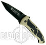 Smith & Wesson Special Ops Small Assisted Knife, Tanto Plain Blade, Desert Handle