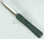 Sicilian OTF Knife, D/A, Green Handle