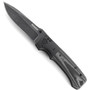 Ruger All-Cylinders Folding Knife, G10 Handle, Black Stonewash Plain Blade