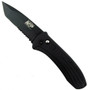 Smith & Wesson M&P Automatic Knife, Black Tanto Combo Edge, MP1600BTS