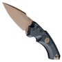 SIG Sauer Knives 36530 Emperor Scorpion EX-A05 Spear Point Auto Knife, CPM-154 Flat Dark Earth Blade