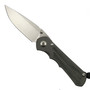 Chris Reeve SIN-1012 Small Inkosi Folder Knife, Magnacut Stonewash Drop Blade