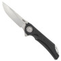 CRKT Seismic Deadbolt Lock Flipper Knife, Satin Blade