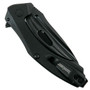 Kershaw BlackOut Mini Natrix Flipper Knife, Black Blade [Exclusive]