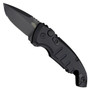 Hogue Knives A01 Microswitch Auto Knife, 1.95" Black Blade