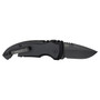 Hogue Knives A01 Microswitch Auto Knife, 1.95" Black Blade REAR VIEW