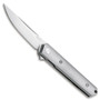 Boker Plus Mini Kwaiken Titanium Flipper Knife, D2 Blade