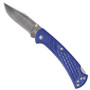 Buck Blue 112 Slim Ranger Select Folder Knife, Stonewash Blade