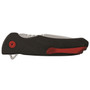 Buck Sprint Pro Marbled Carbon Fiber Flipper Knife, CPM-S30V Blade REAR VIEW
